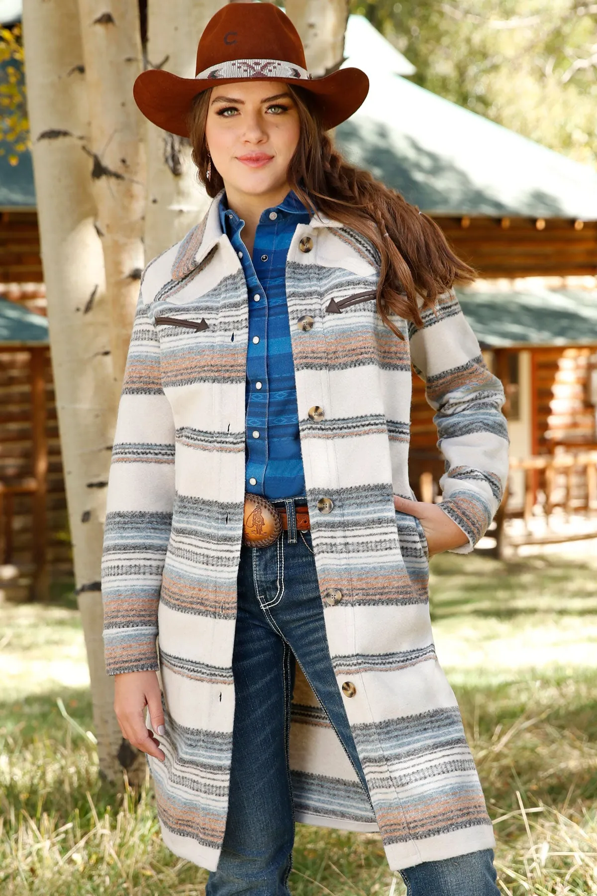 Cruel Women's Long Western Shacket