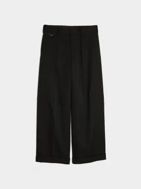 D Ring Trouser, Black