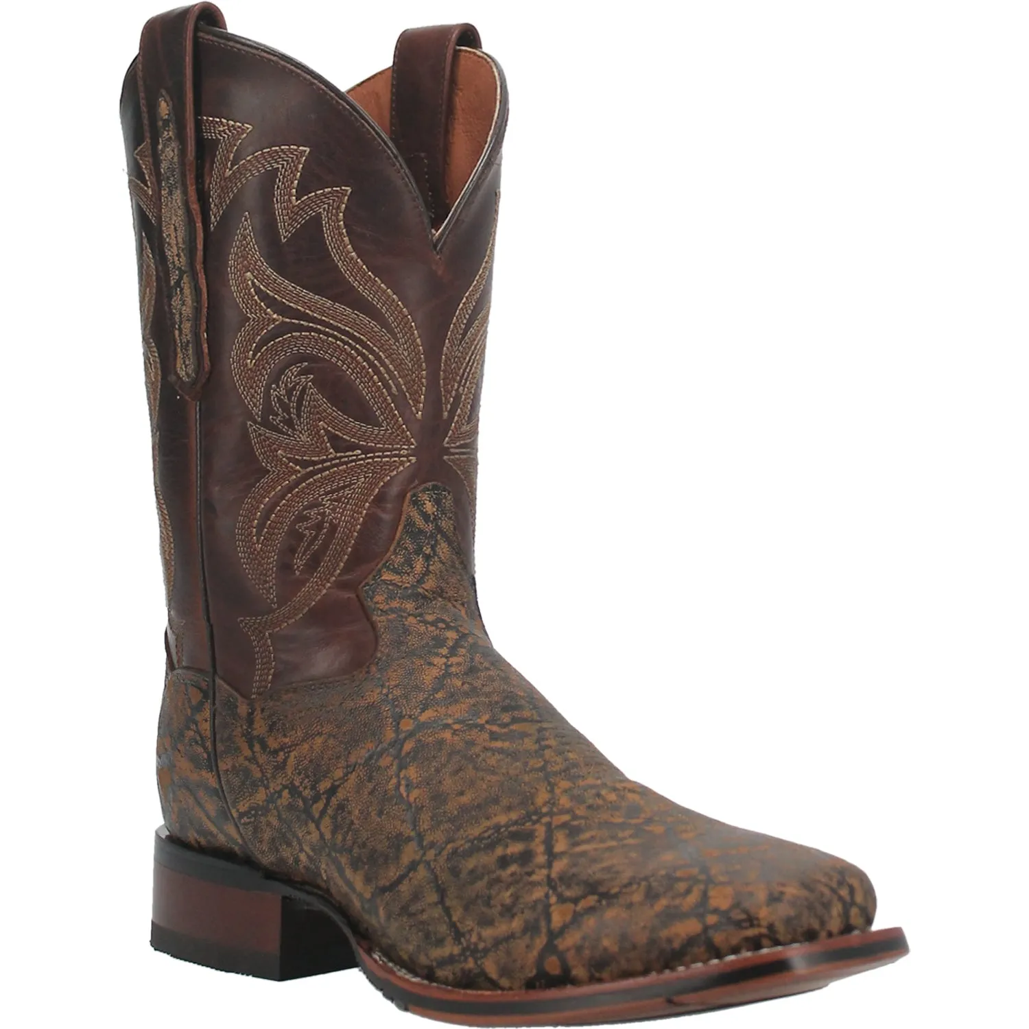 Dan Post Mens Harvey Bone Leather Cowboy Boots