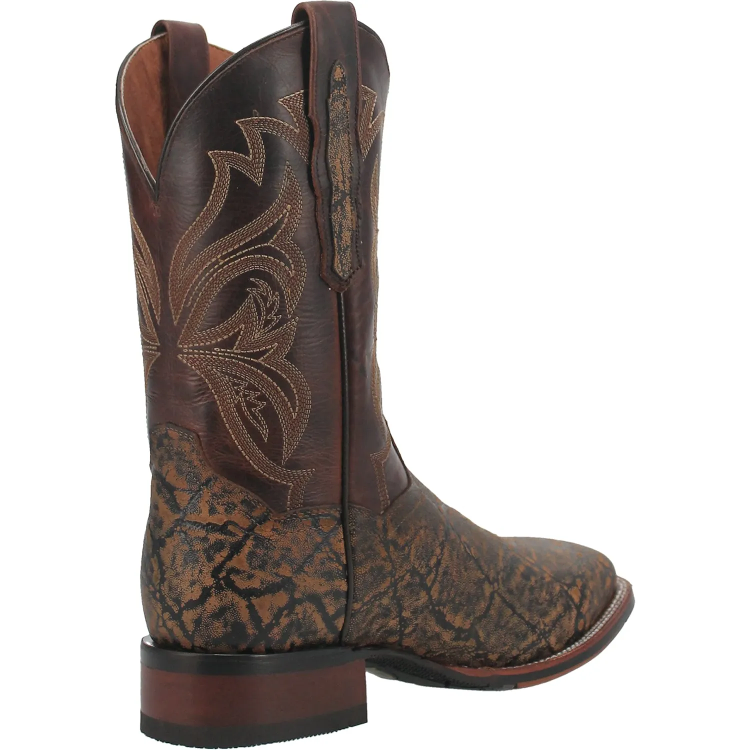 Dan Post Mens Harvey Bone Leather Cowboy Boots