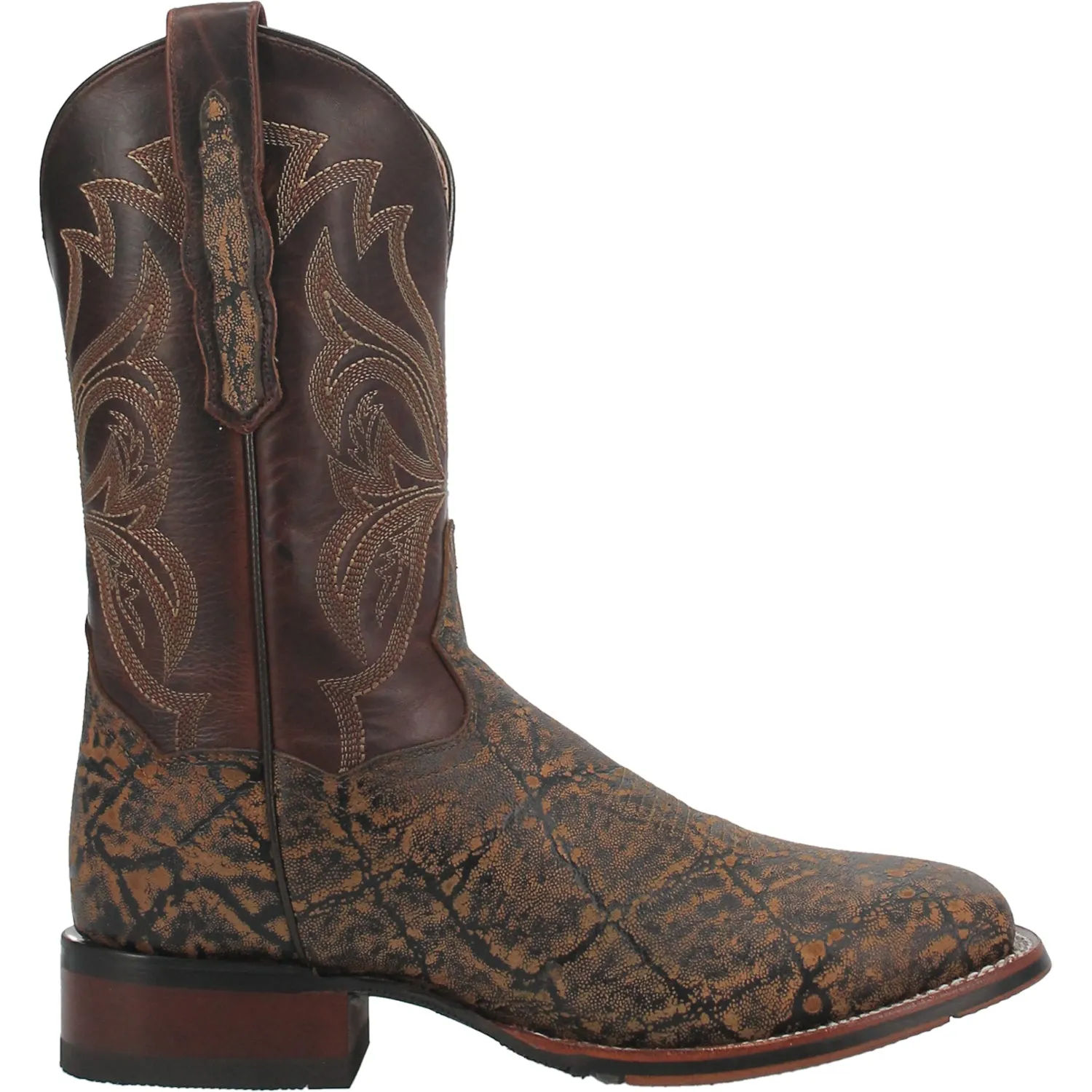 Dan Post Mens Harvey Bone Leather Cowboy Boots