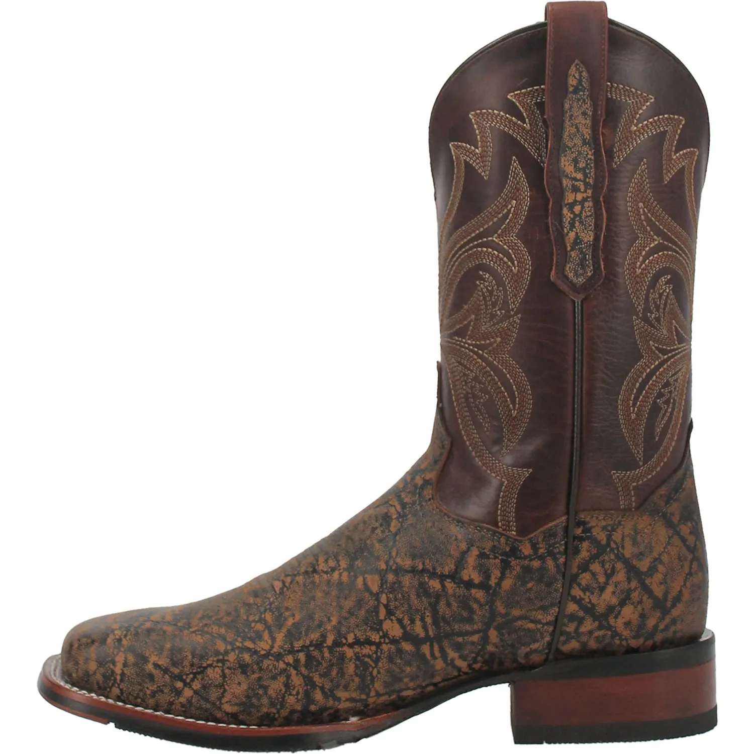 Dan Post Mens Harvey Bone Leather Cowboy Boots