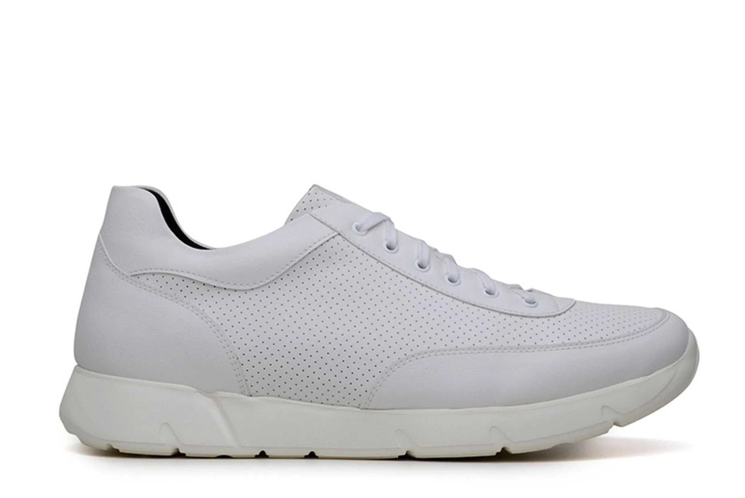 'Danny' Men's Vegan Sneaker by Ahimsa - White