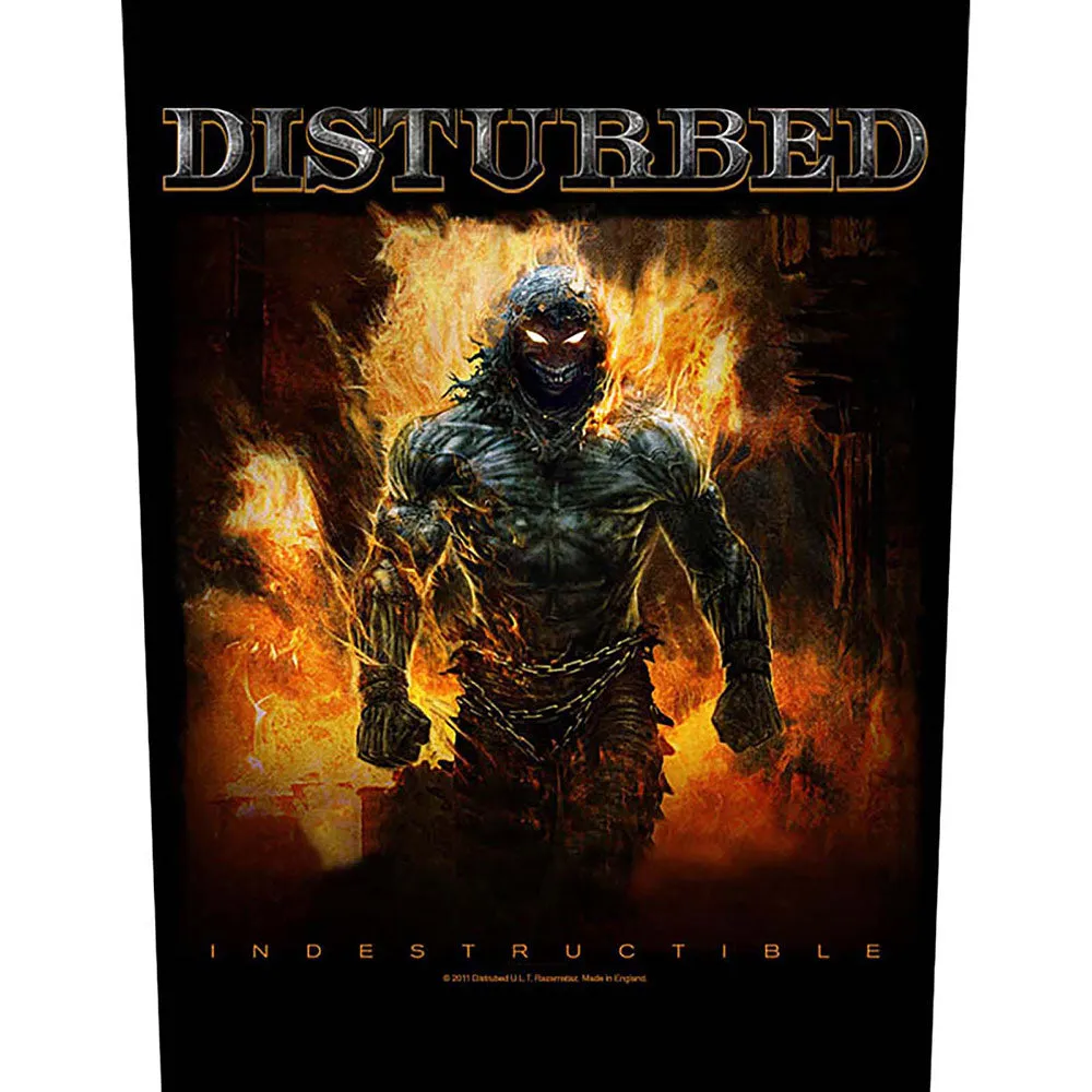 Disturbed Indestructible Back Patch