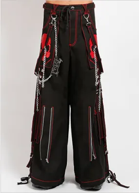 DOOM SKULL PANT RED