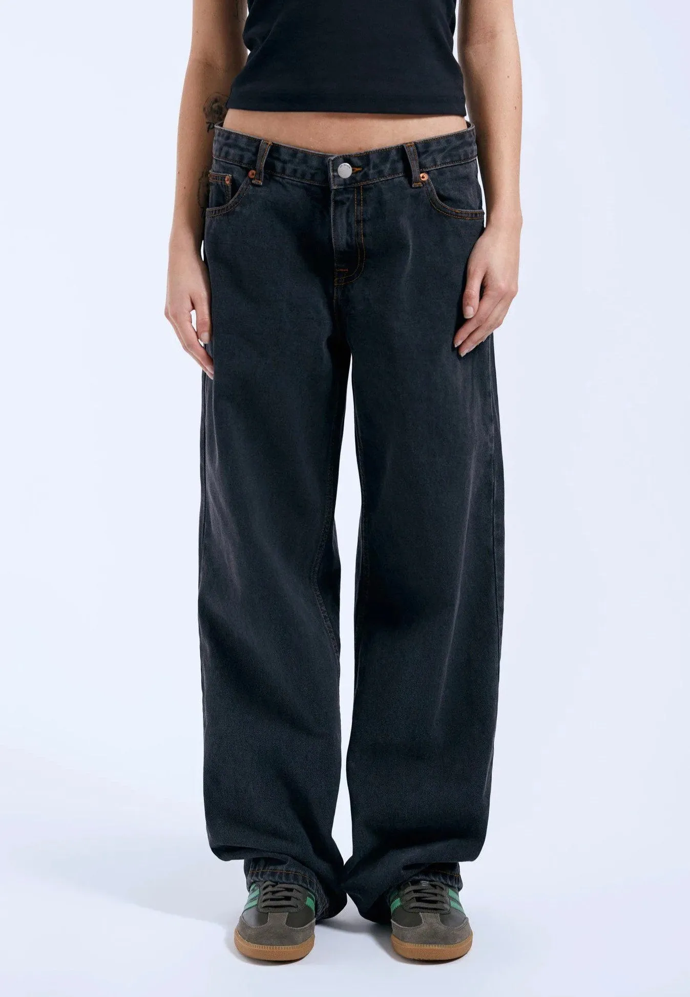 Dr. Denim - Hill Dust Washed Black - Jeans