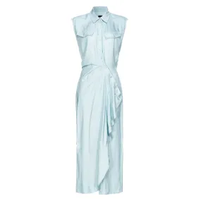 DRESS AMITYVILLE Woman Light Blue 