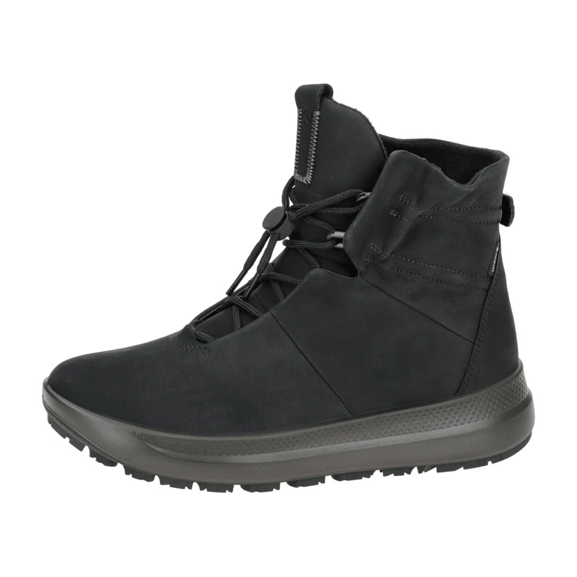 Ecco Solice Women's Boots in Black - Durable & Stylish Winter Footwear