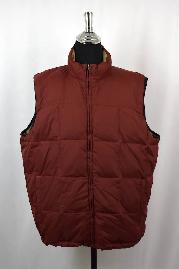 Eddie Bauer Brand Reversible Puffer Vest