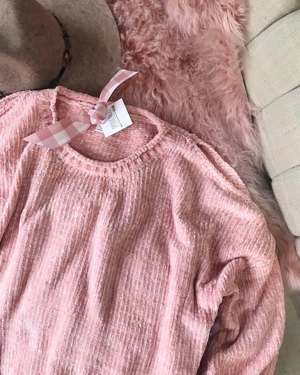 Enchanted Sweater in Pink