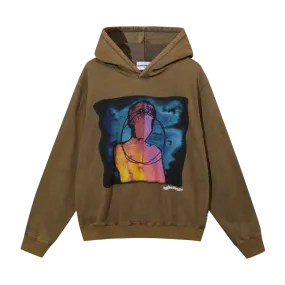 Extreme Aesthetic 'Fear' Oversized Cotton Hoodie