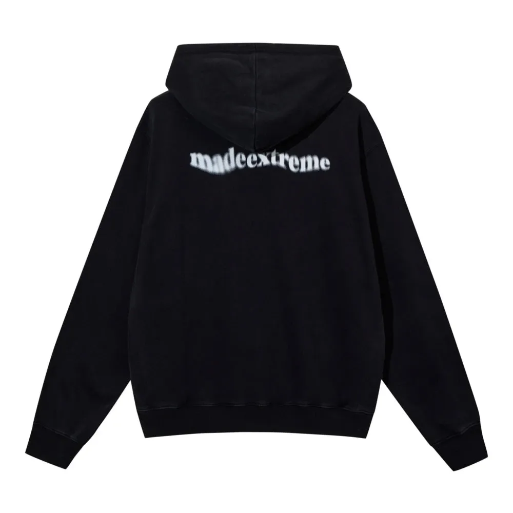 Extreme Aesthetic 'Fear' Oversized Cotton Hoodie