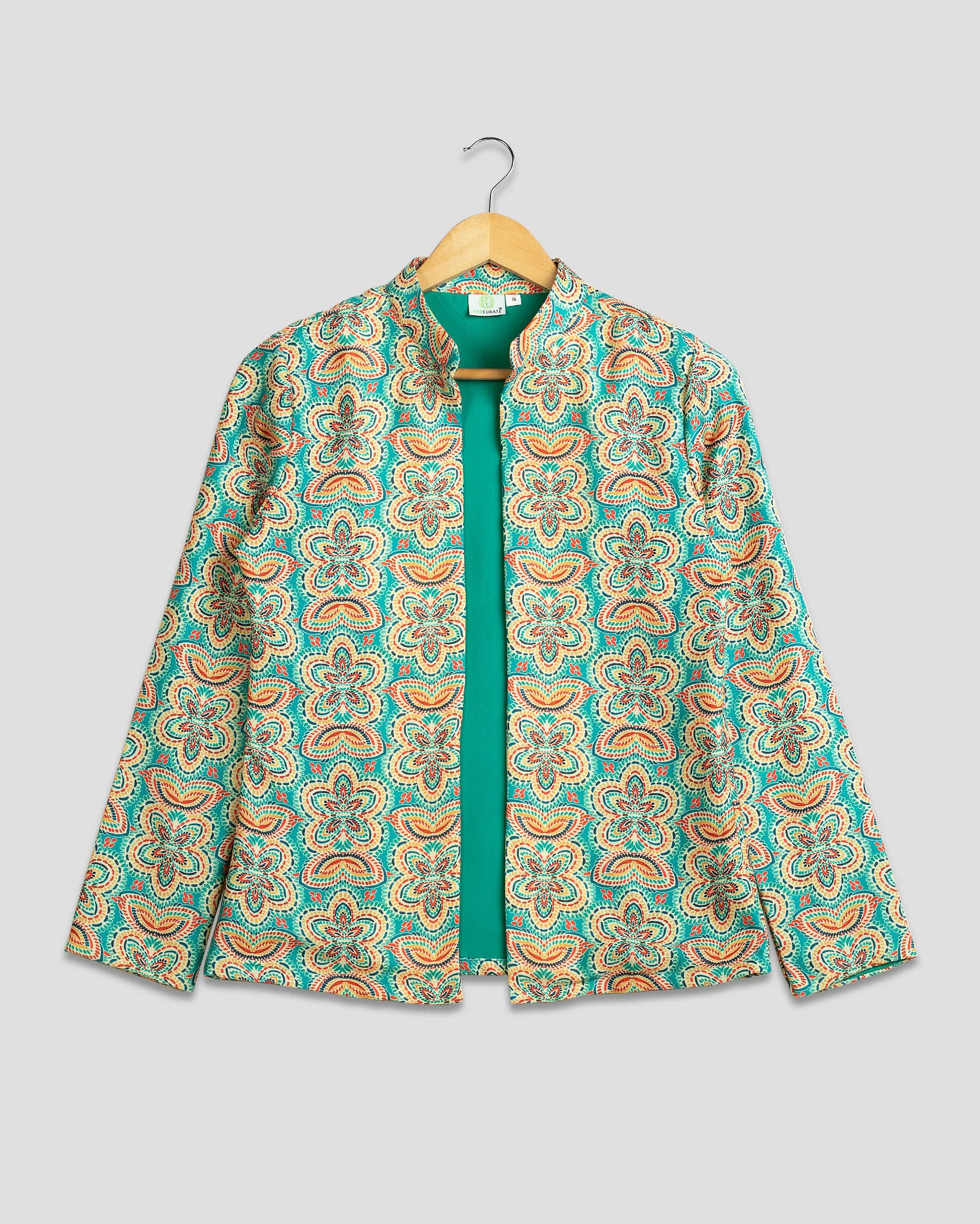 Fashion-Forward Women's Floral Jacket