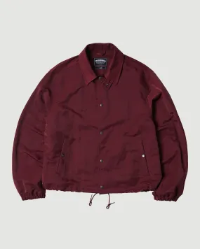 Flight 93 Coach Jacket Burgundy