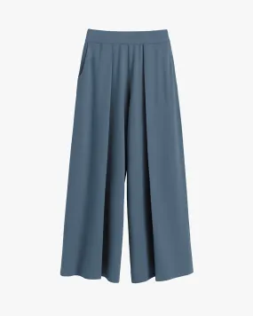 French Terry Pleated Pant