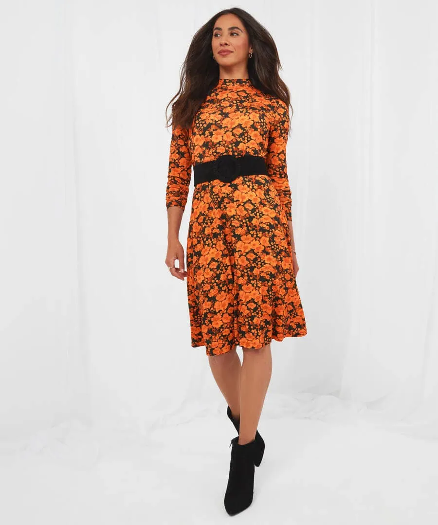 Funky Floral Dress