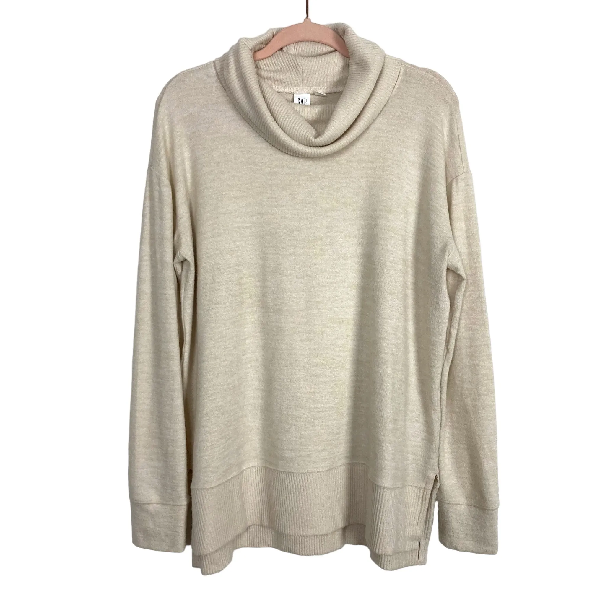 GAP Tan Cowl Neck Sweater- Size L