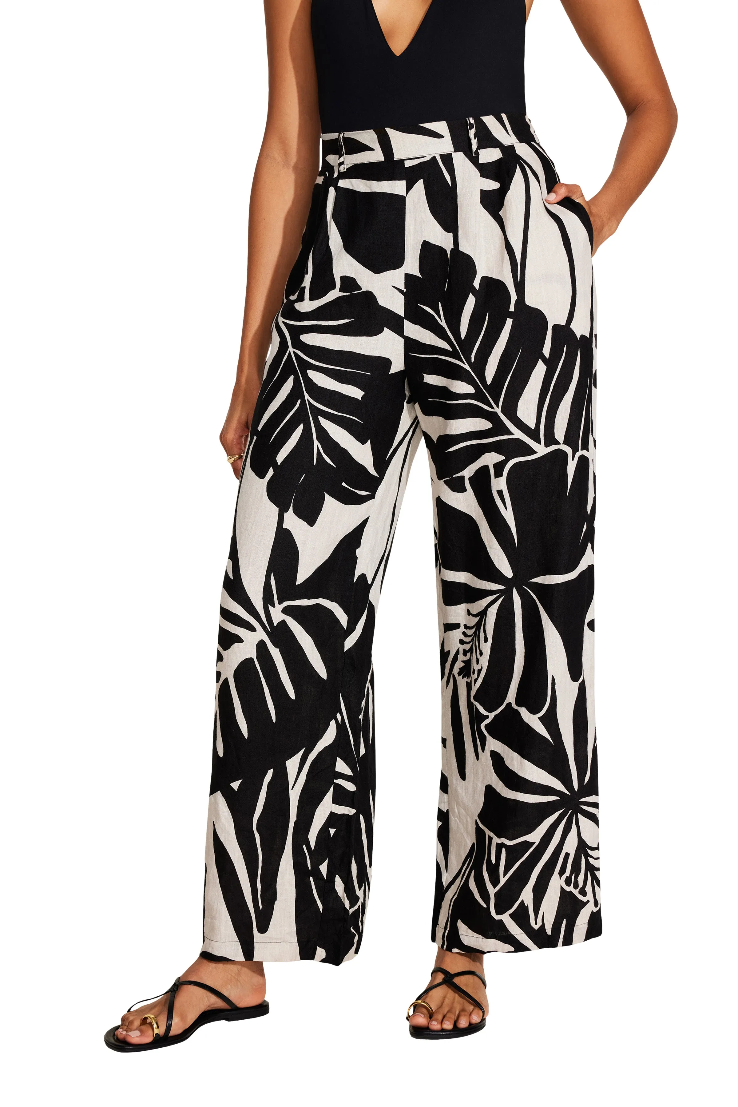 Getaway Pant in Graphic Jungle