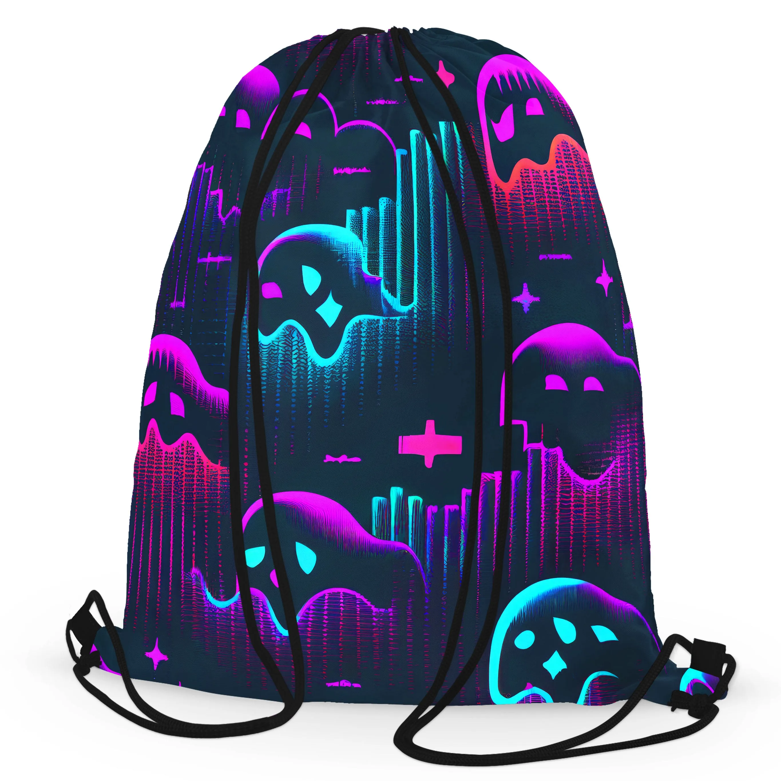 Ghost Melt Drawstring Bag