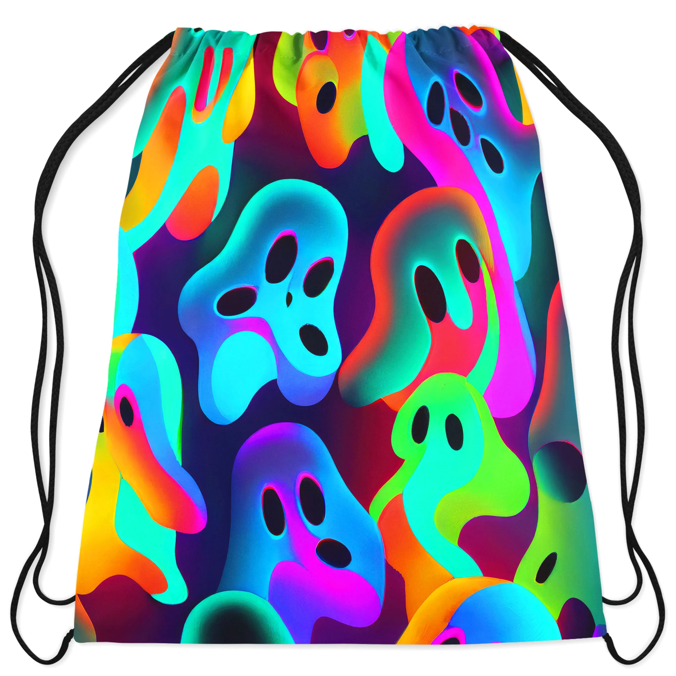 Ghostly Drawstring Bag