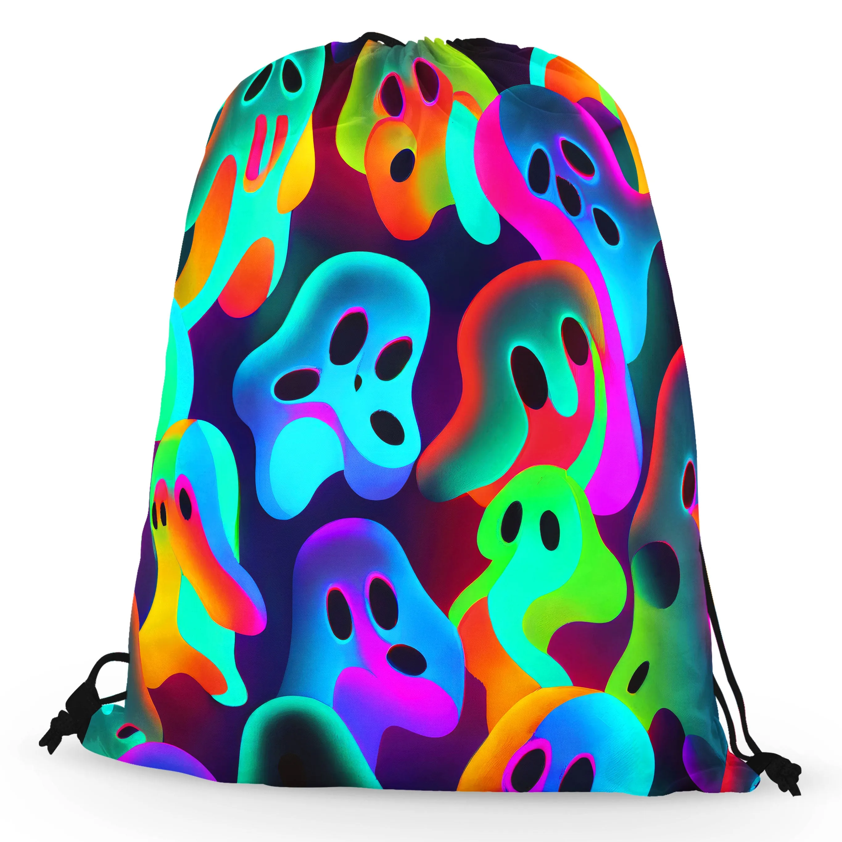 Ghostly Drawstring Bag