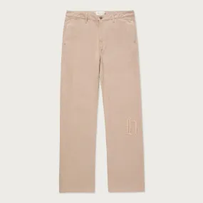 Herringbone Pant - Bone