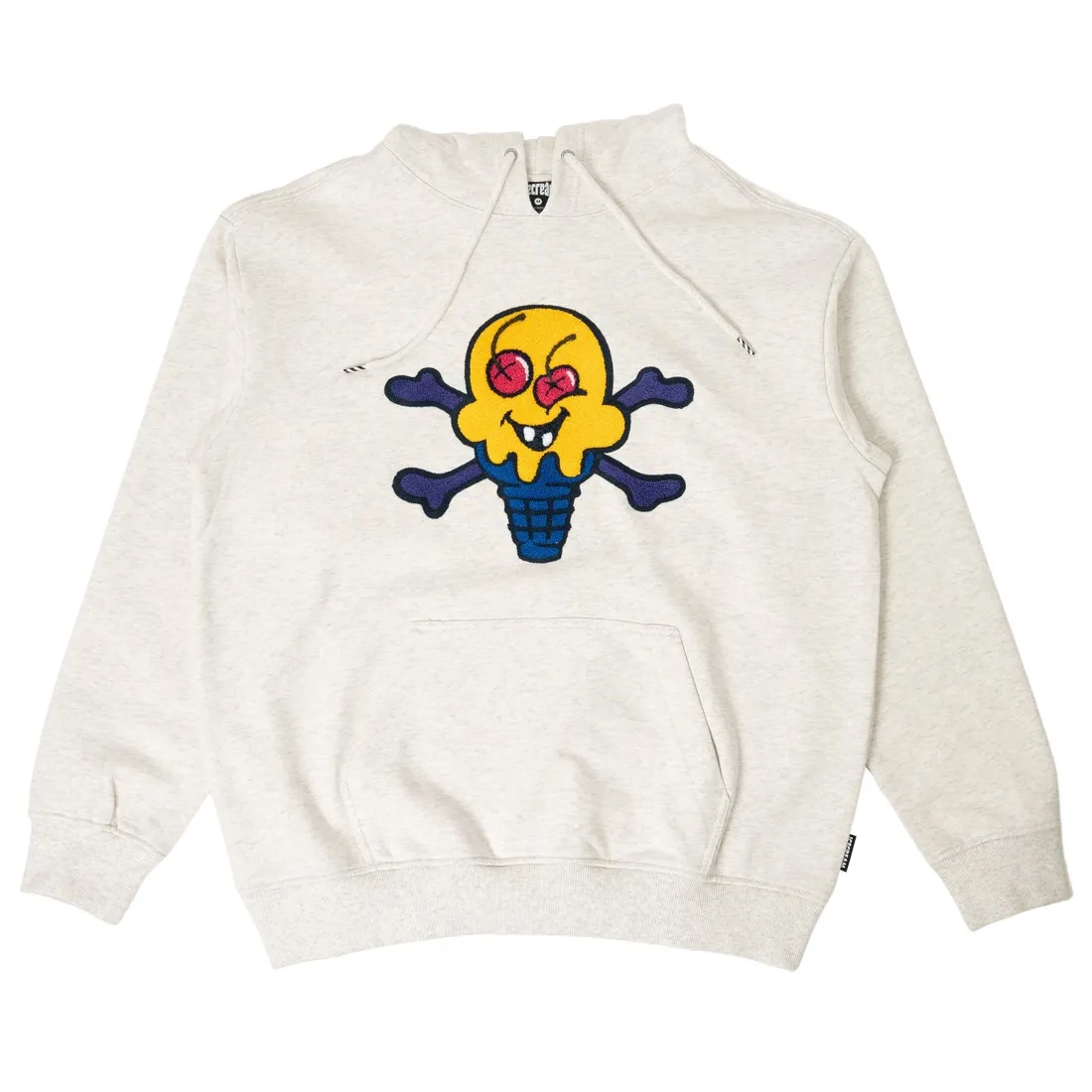 Ice Cream Men Avery Hoody (white / light heather gray)