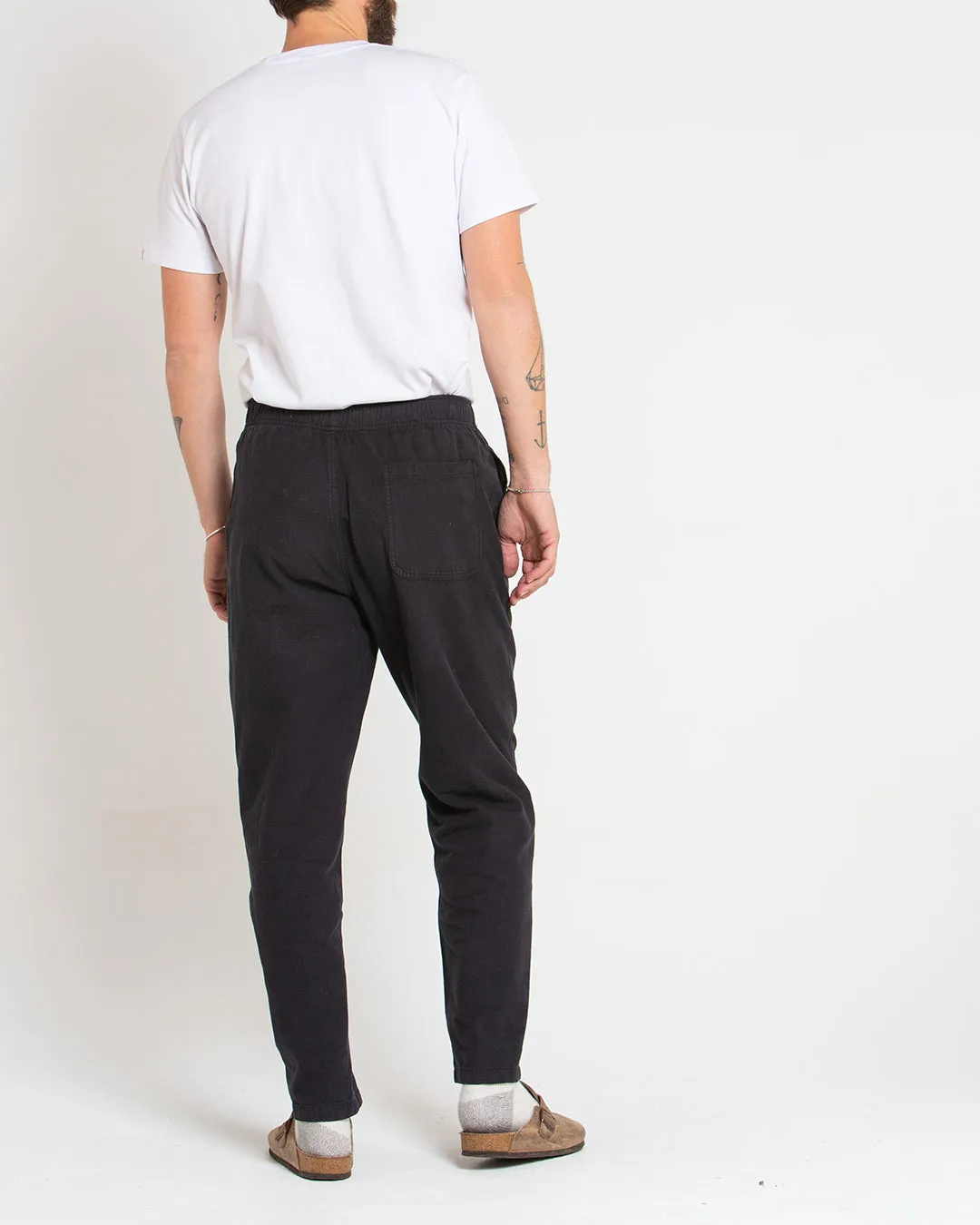 INFINITY HEMP PANT - ANTHRACITE