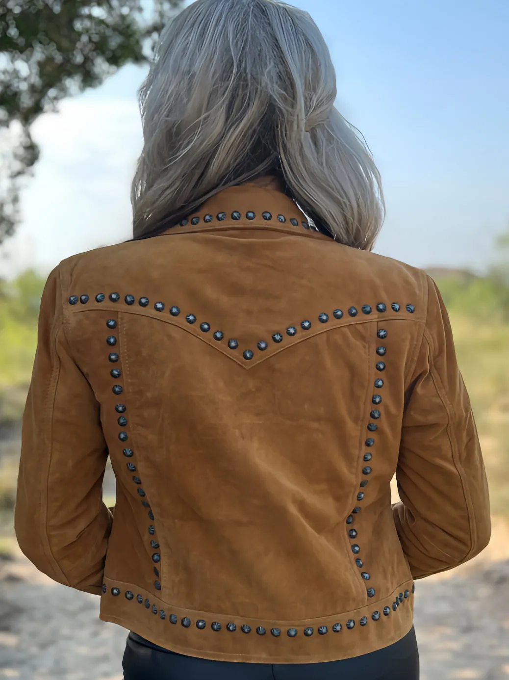 It's Getting Dangerous Studded Leather Jacket - Mustard