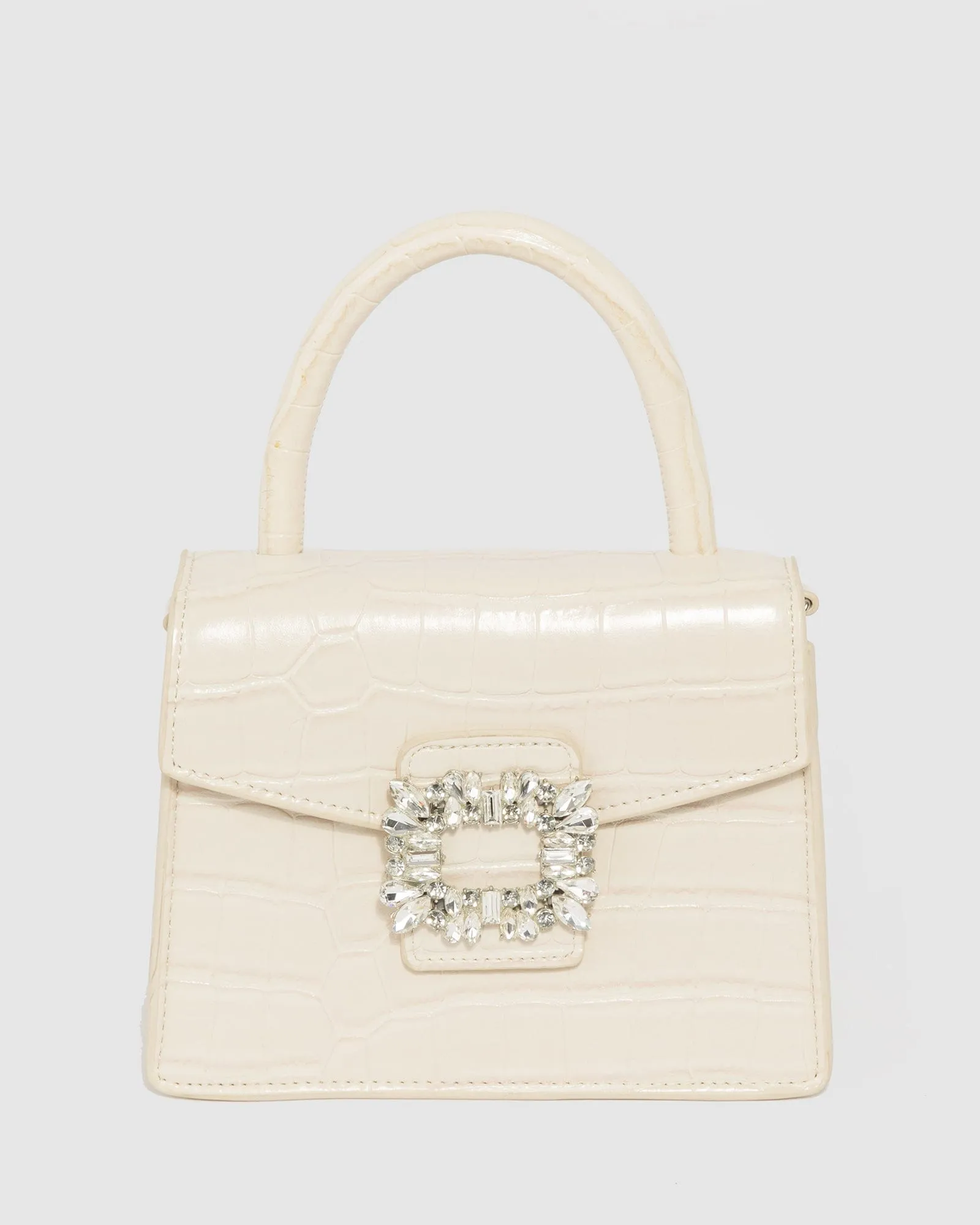 Ivory Eleanor Top Handle Bag