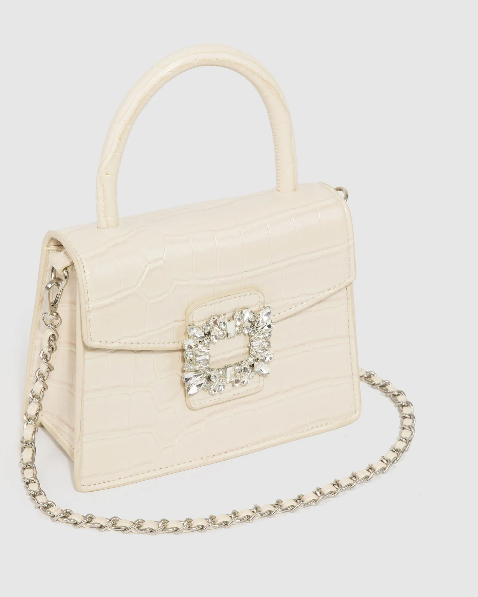 Ivory Eleanor Top Handle Bag