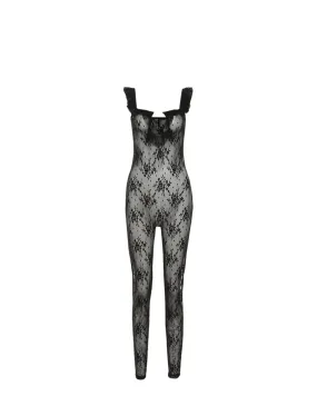 Jennifer Lace See Through Jumpsuit