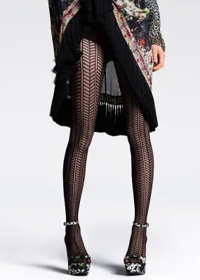 Jonathan Aston Herringbone Boho Tights ()