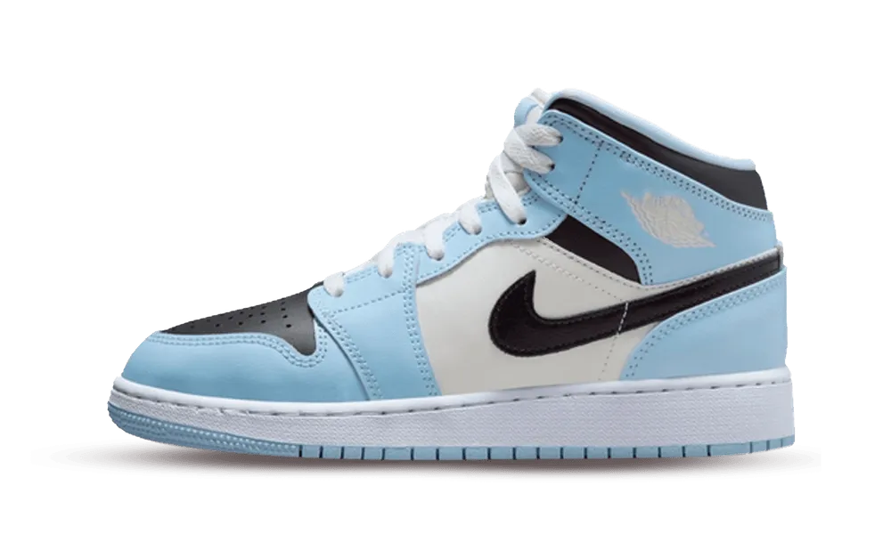 Jordan 1 Mid 'Ice Blue' (GS)