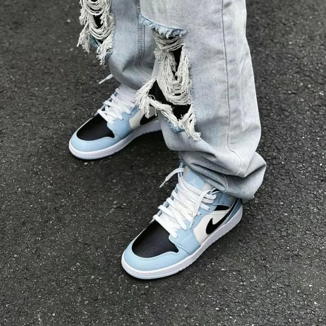 Jordan 1 Mid 'Ice Blue' (GS)