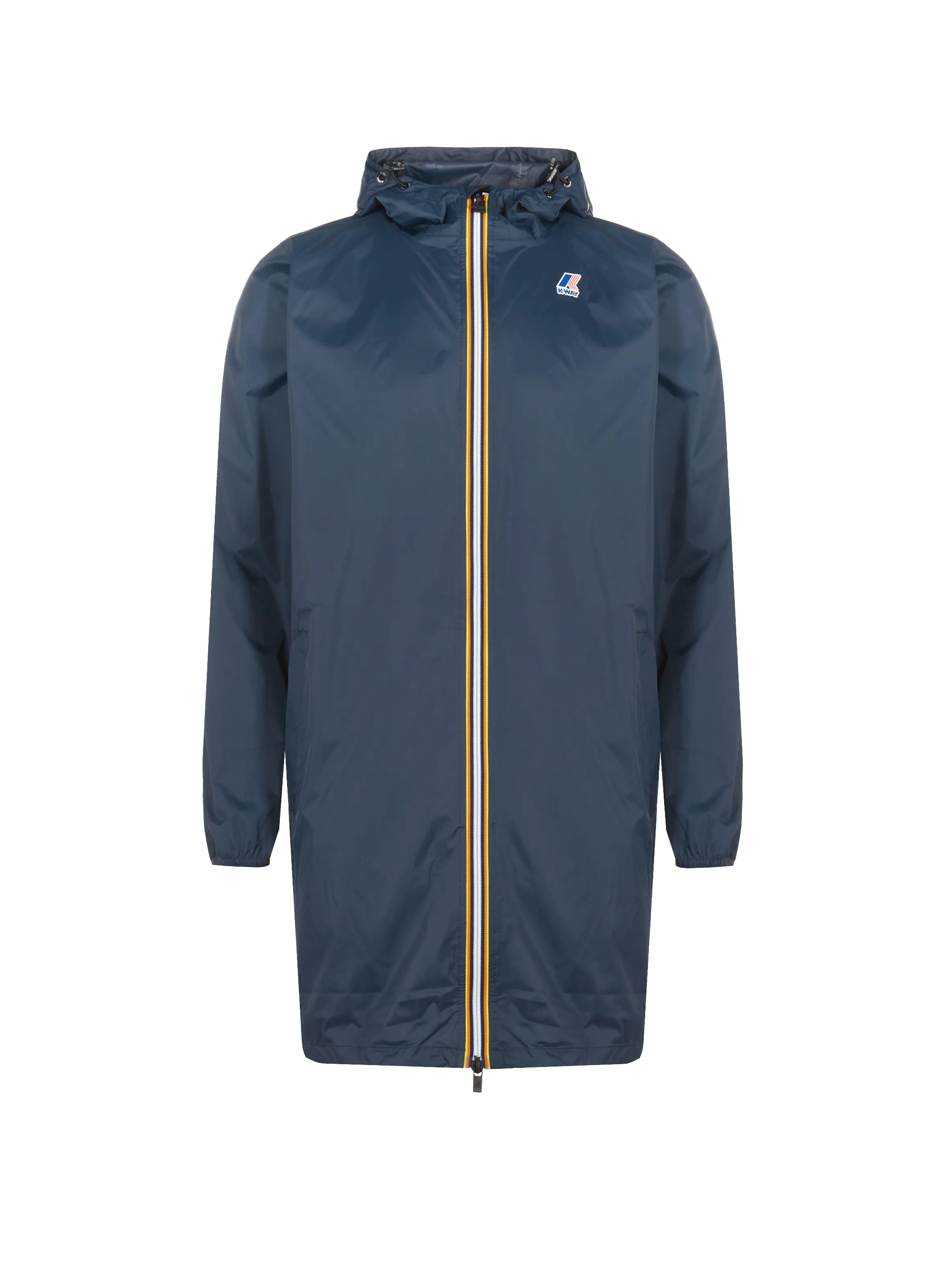 K-WAY  Le Vrai 3.0 Eiffel nylon windbreaker - Blue