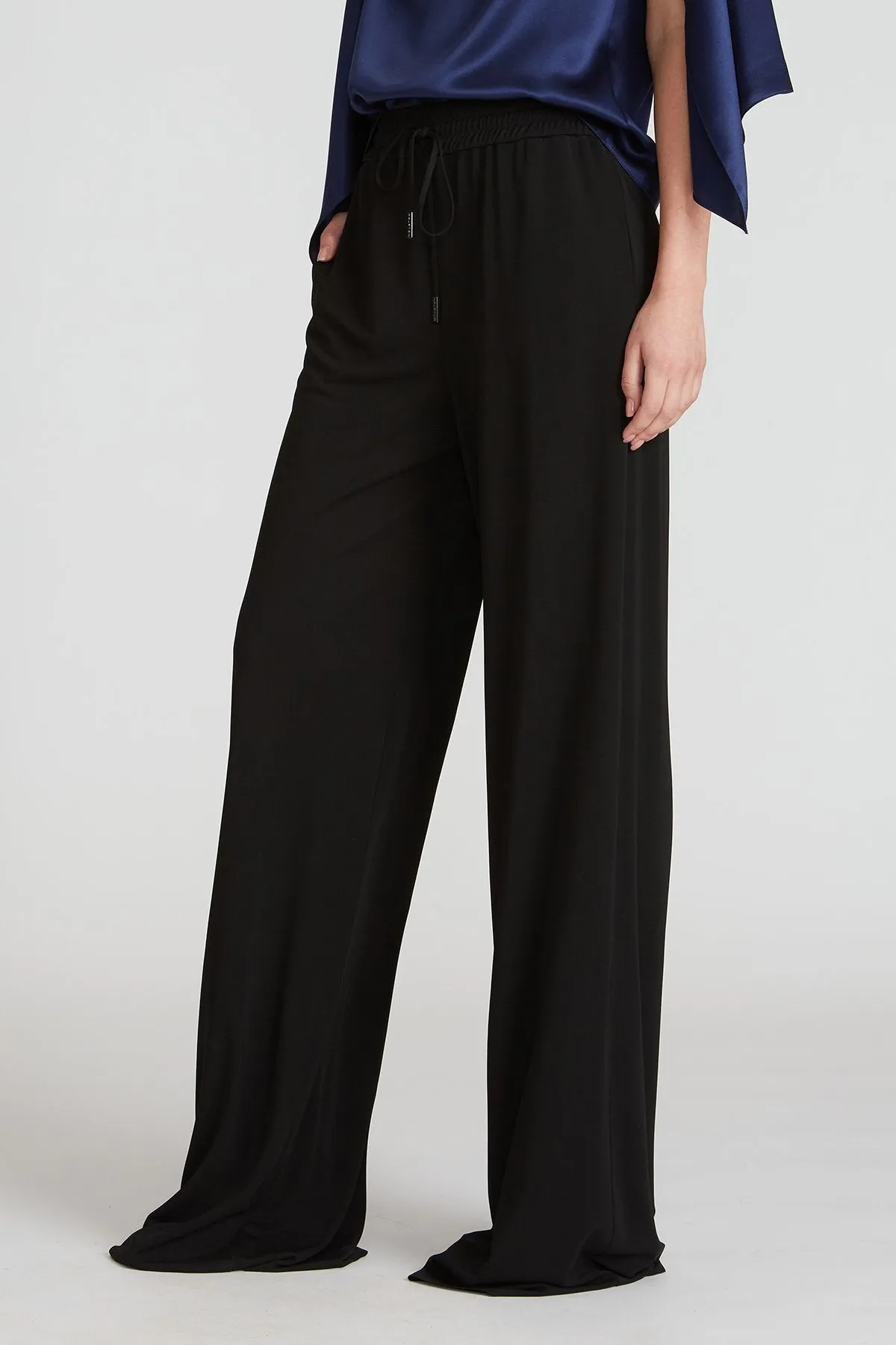 Katelyn Jersey Pant - Black