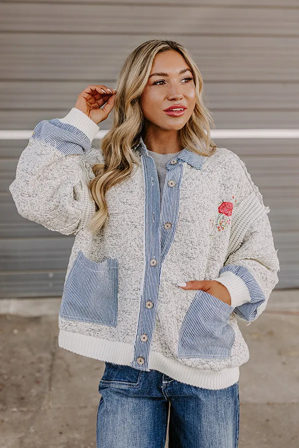 Keeping Cozy Quilted Jacket in Ivory