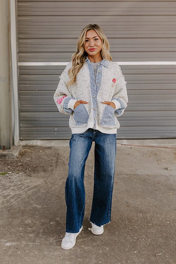 Keeping Cozy Quilted Jacket in Ivory