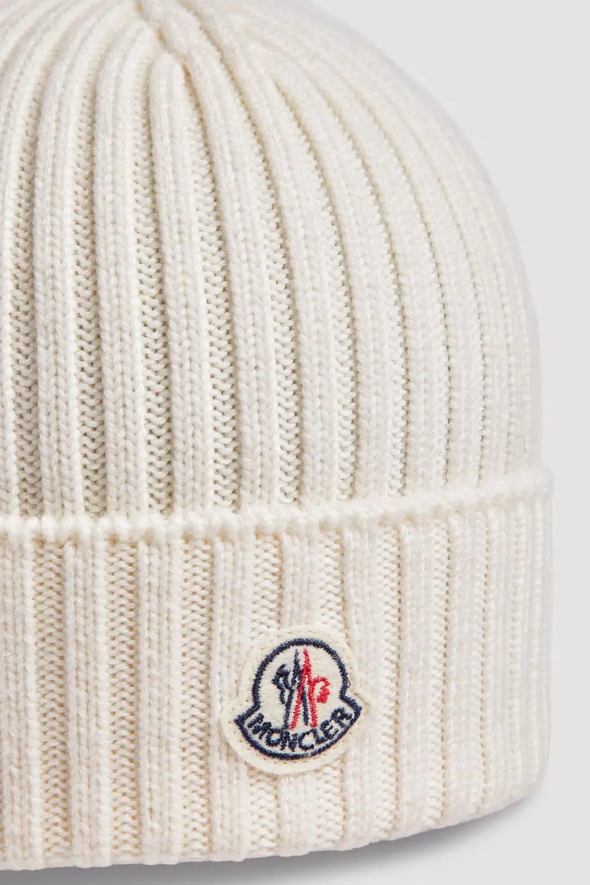 Kids Archive Logo Wool Hat White