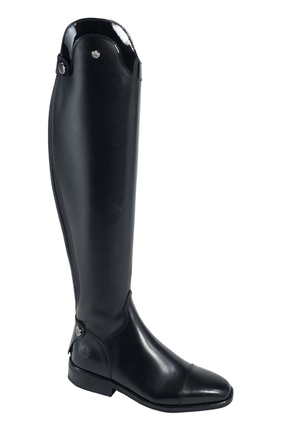 Königs Youngster new style riding boots Black + patent top