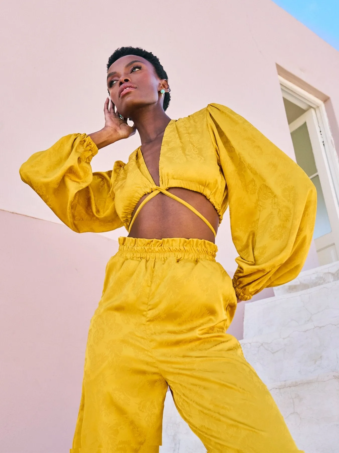 Lama Top - Zeen Mustard