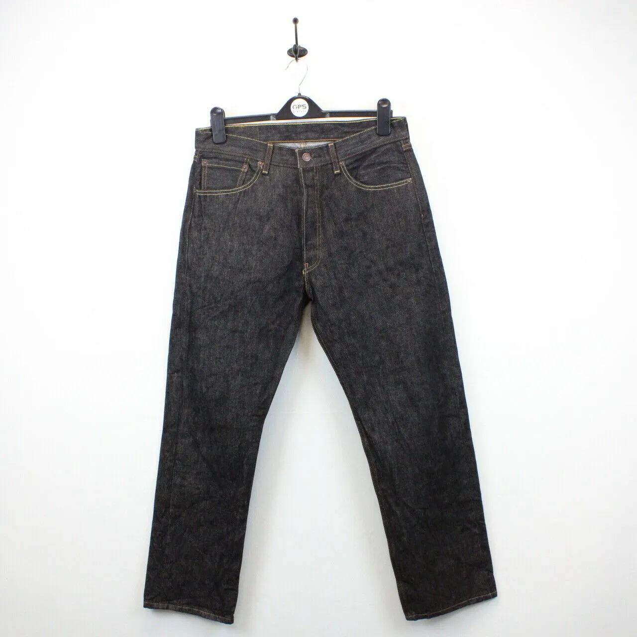 LEVIS 501 Jeans Black Charcoal | W34 L30