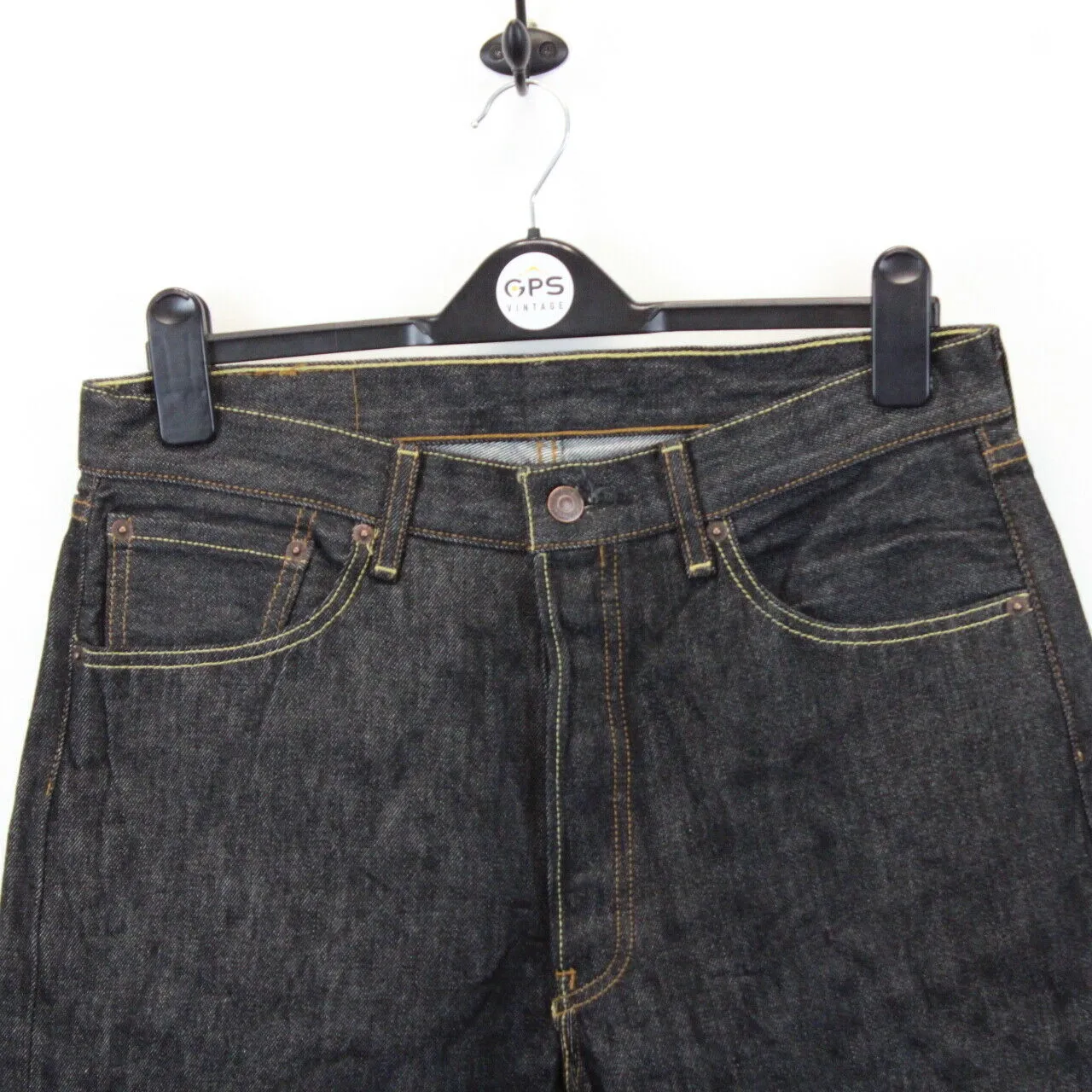 LEVIS 501 Jeans Black Charcoal | W34 L30