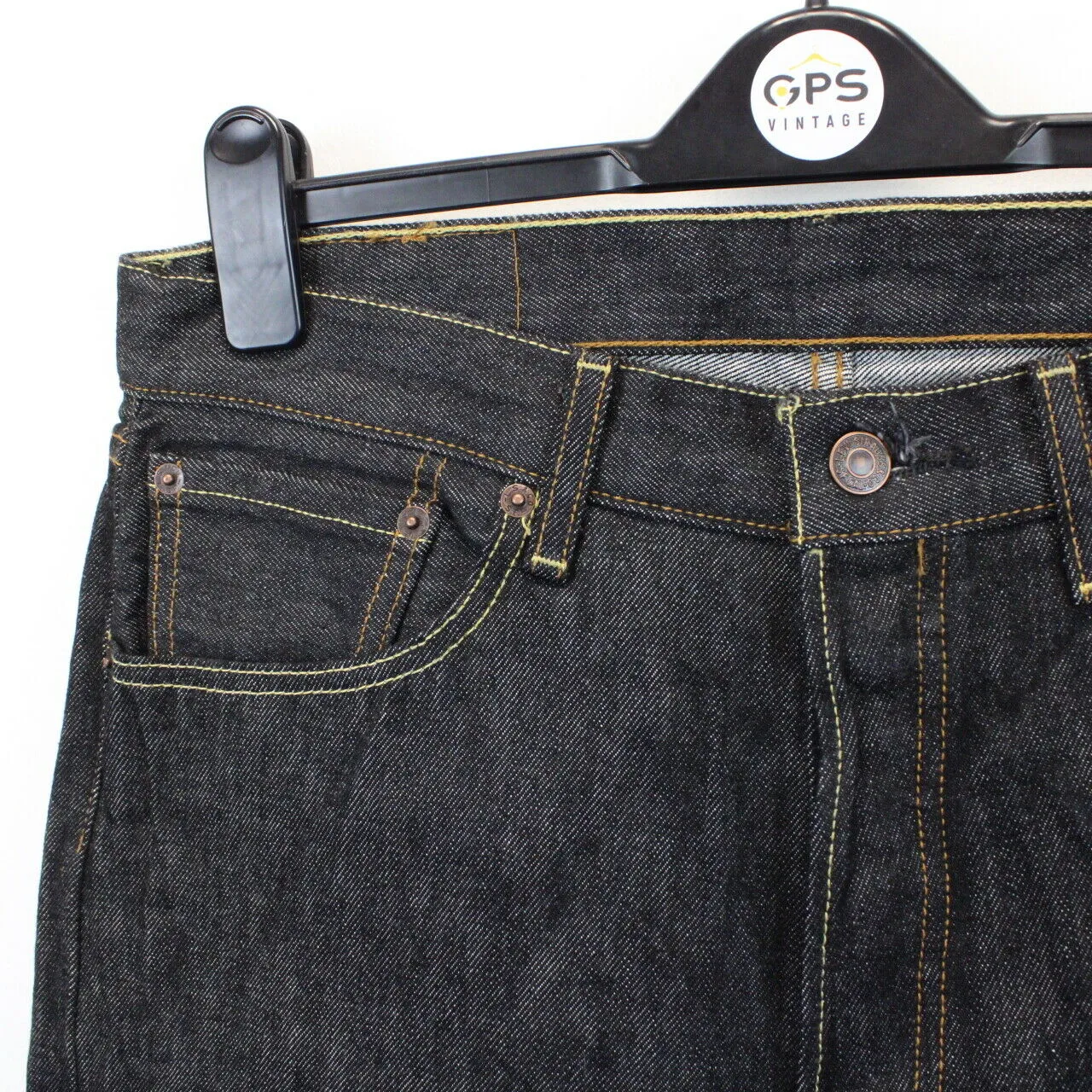 LEVIS 501 Jeans Black Charcoal | W34 L30