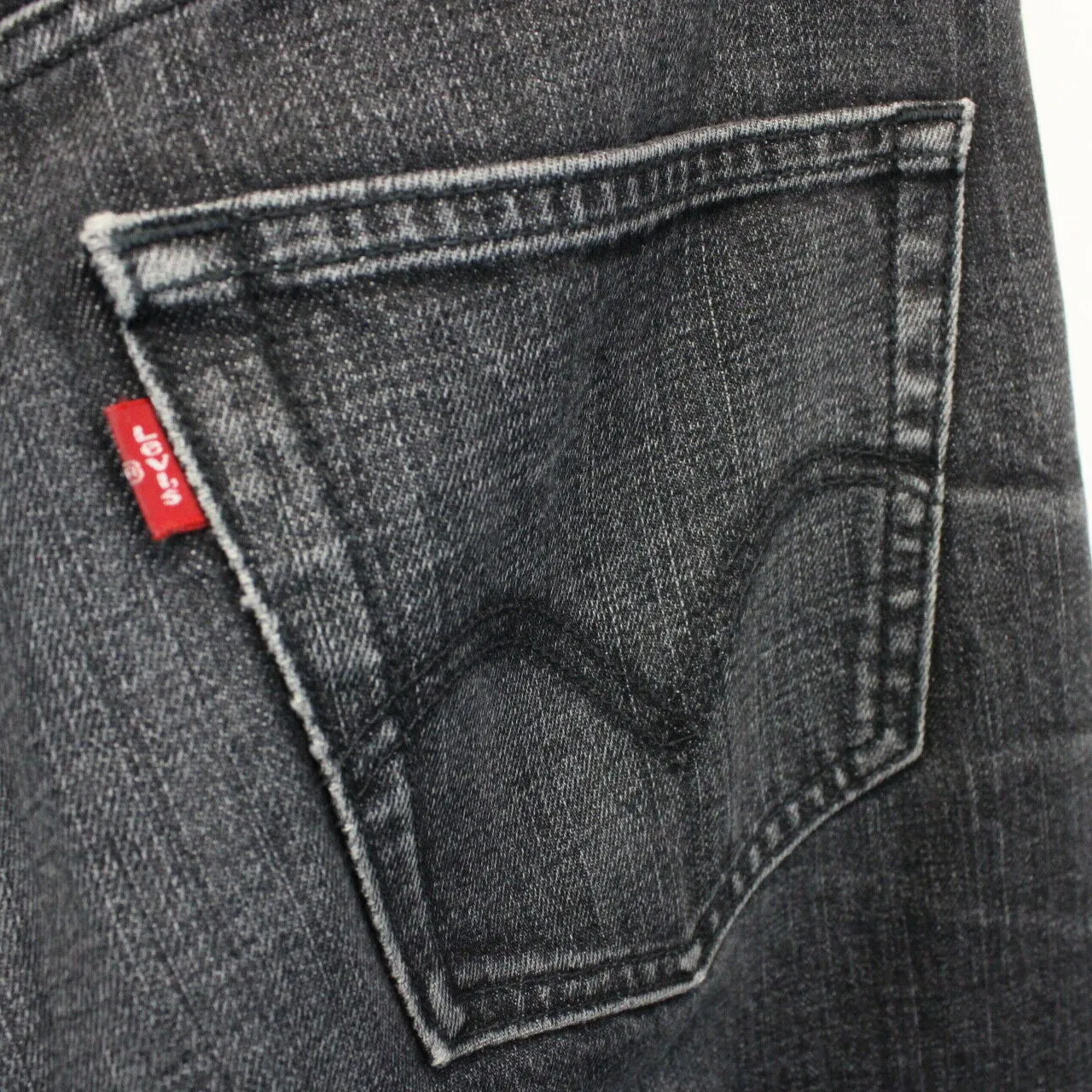 LEVIS 501 Jeans Black Charcoal | W38 L34