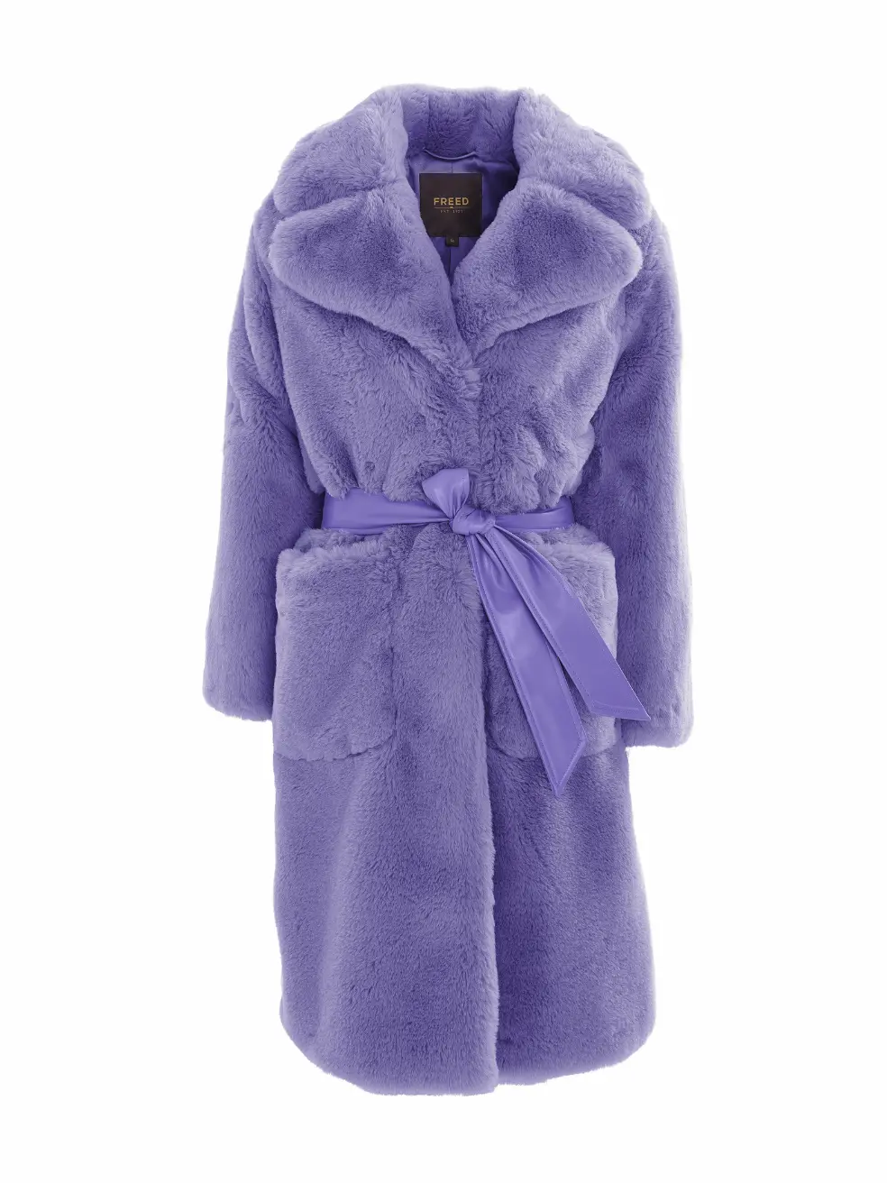 		Lily  Lavender Faux Fur Coat	