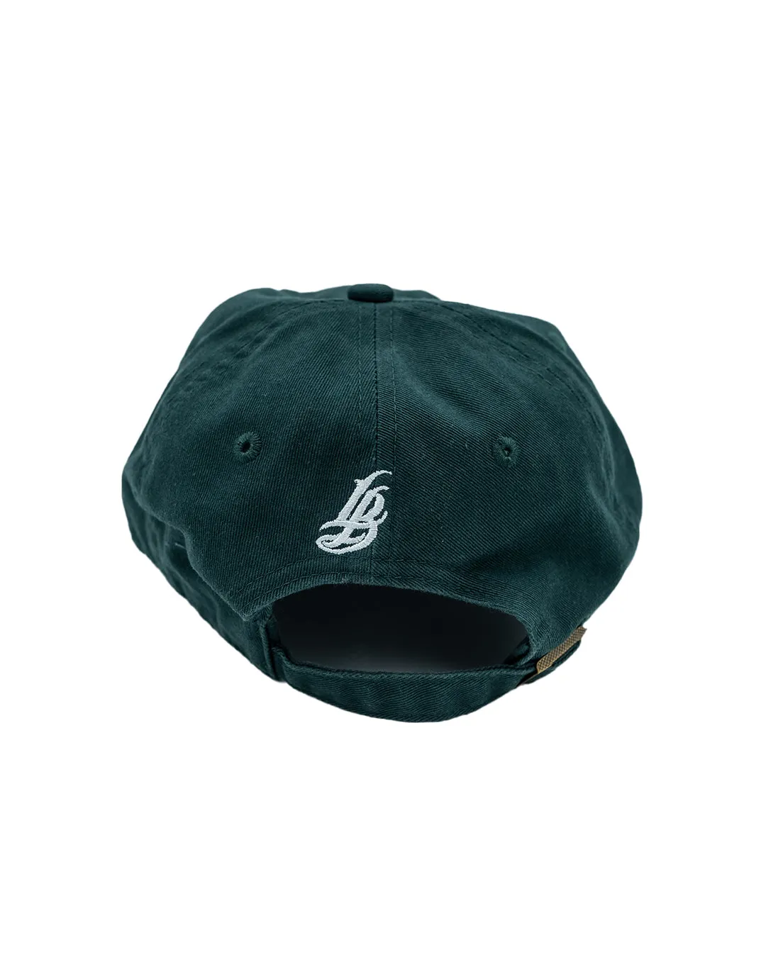 Long Beach Alpine Green Unstructured Dad Hat