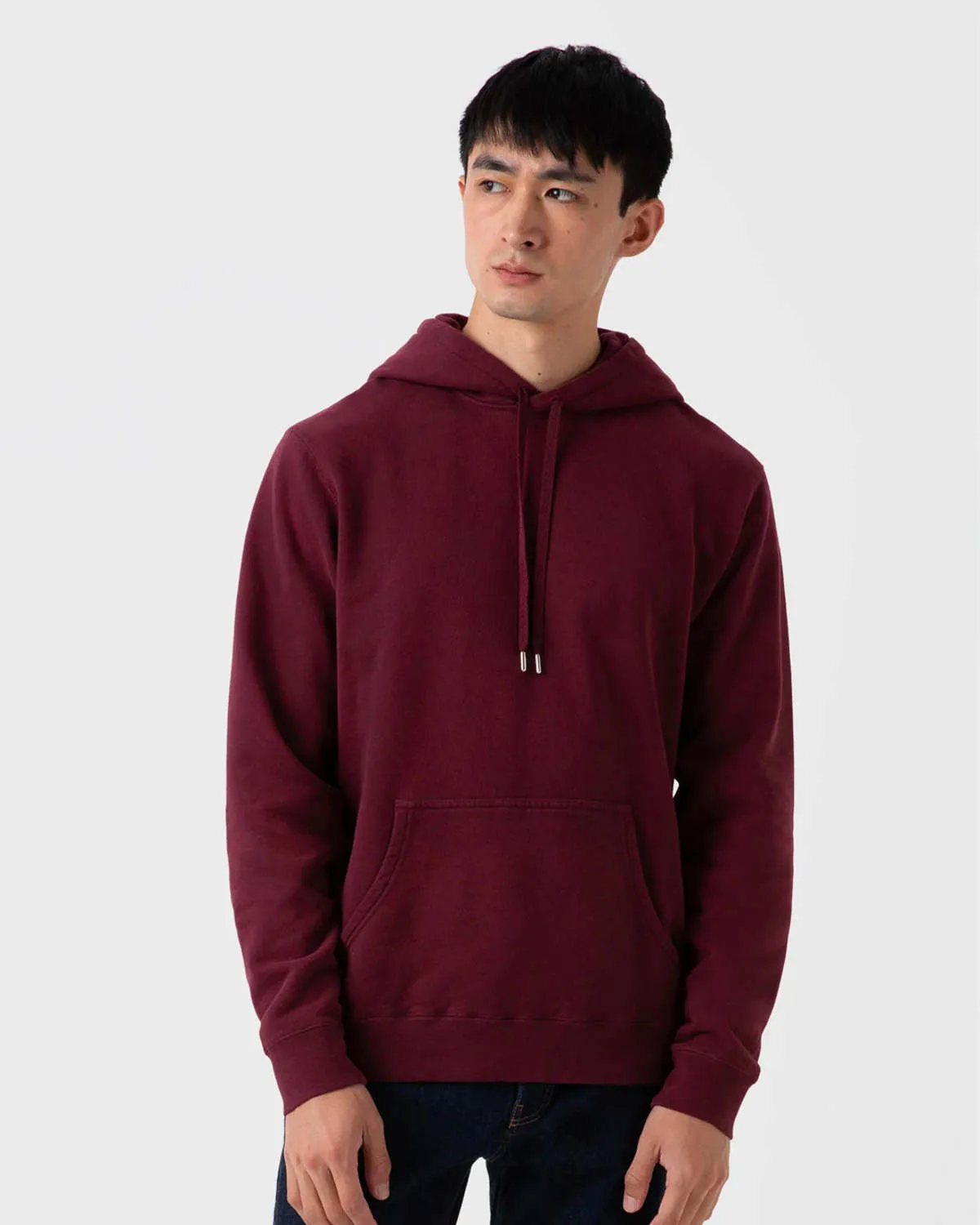 Loopback Overhead Hoody - Vino