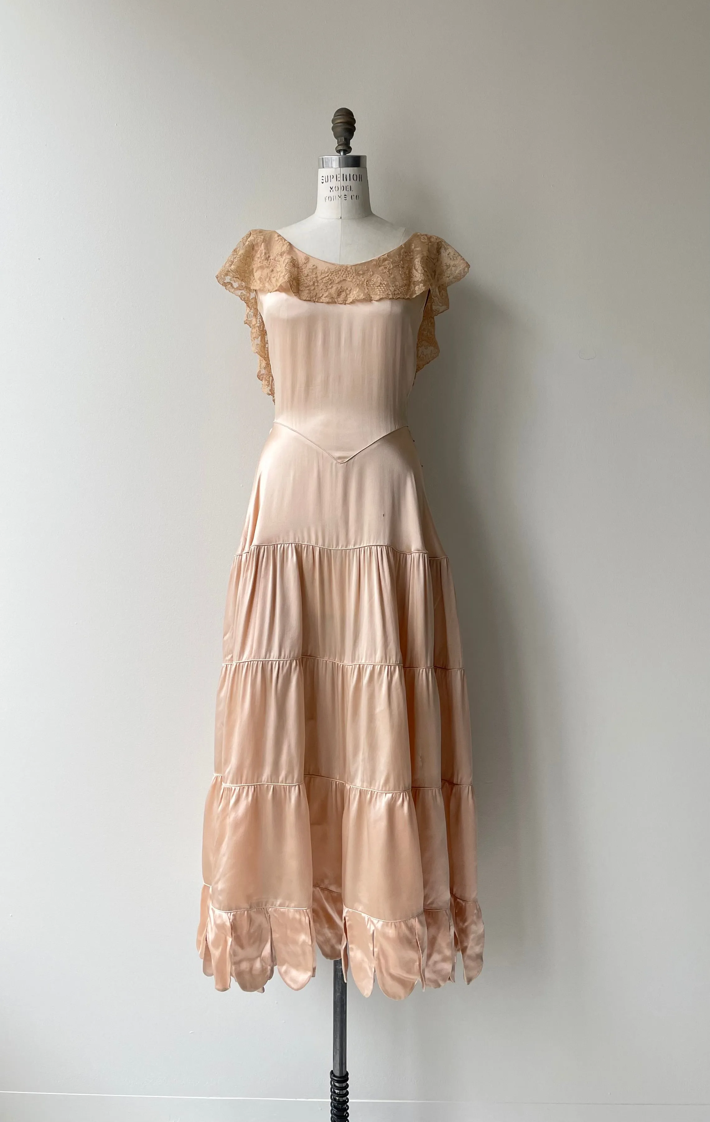 Madrilea Silk Dress | 1930s